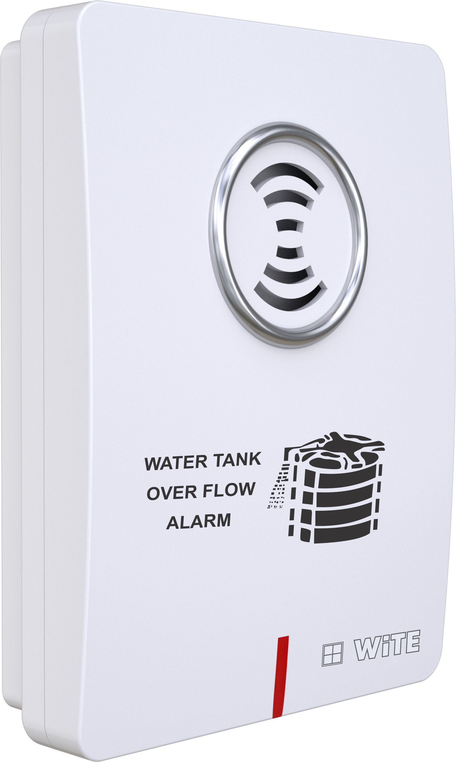 WiTE The Right Choice - WAVE Water Alarm Bell - Voice Alarm Hindi & English + Indicator ON/OFF Status- Wired Sensor Security System-picture-23
