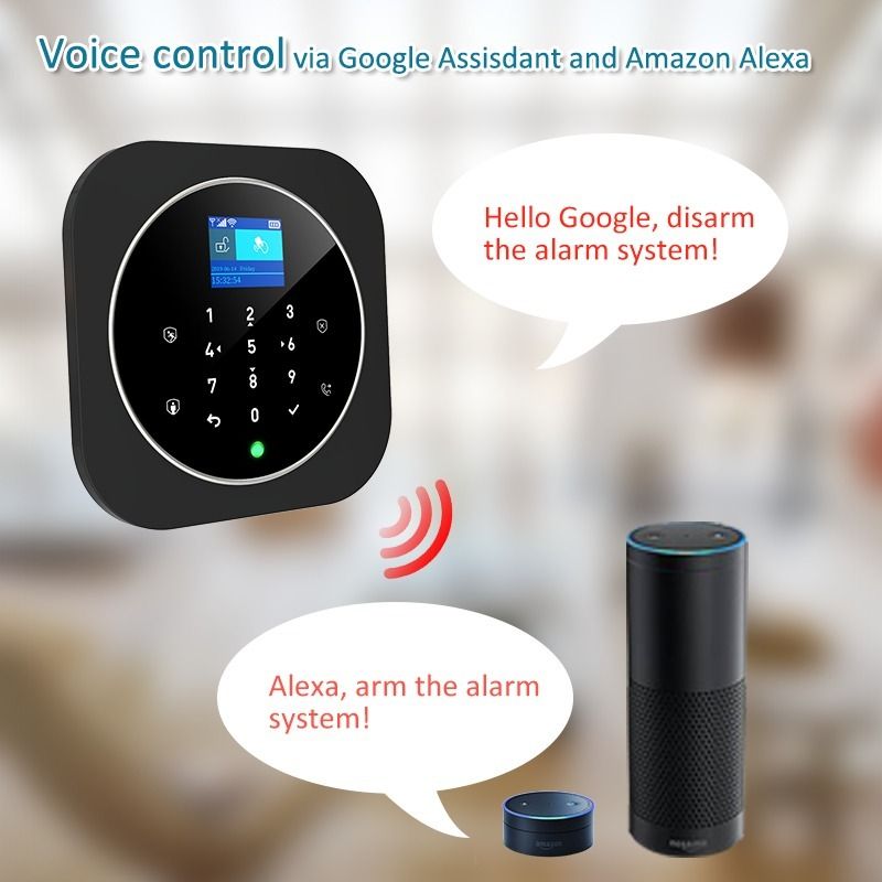 ROCKTECH Tuya Wireless Smart Security Alarm System Wireless Sensor Security System Wireless Sensor Security System-picture-19