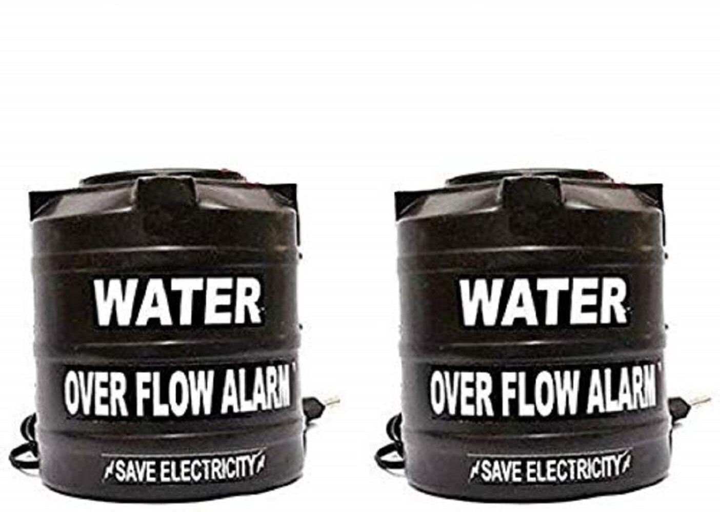 DIGSMORDEN Combo Pack of 2 Water Tank Overflow Alarm Siren with Loud Human Voice Sound Wired Sensor Security System-image-19