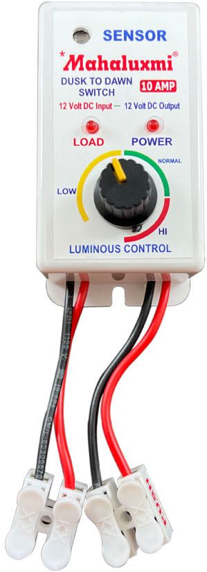 MAHALUXMI Automatic Day/Night Dusk To Down Light Sensor Smart Switch 10 Amp 12 Volt DC Wired Sensor Security System-picture-15