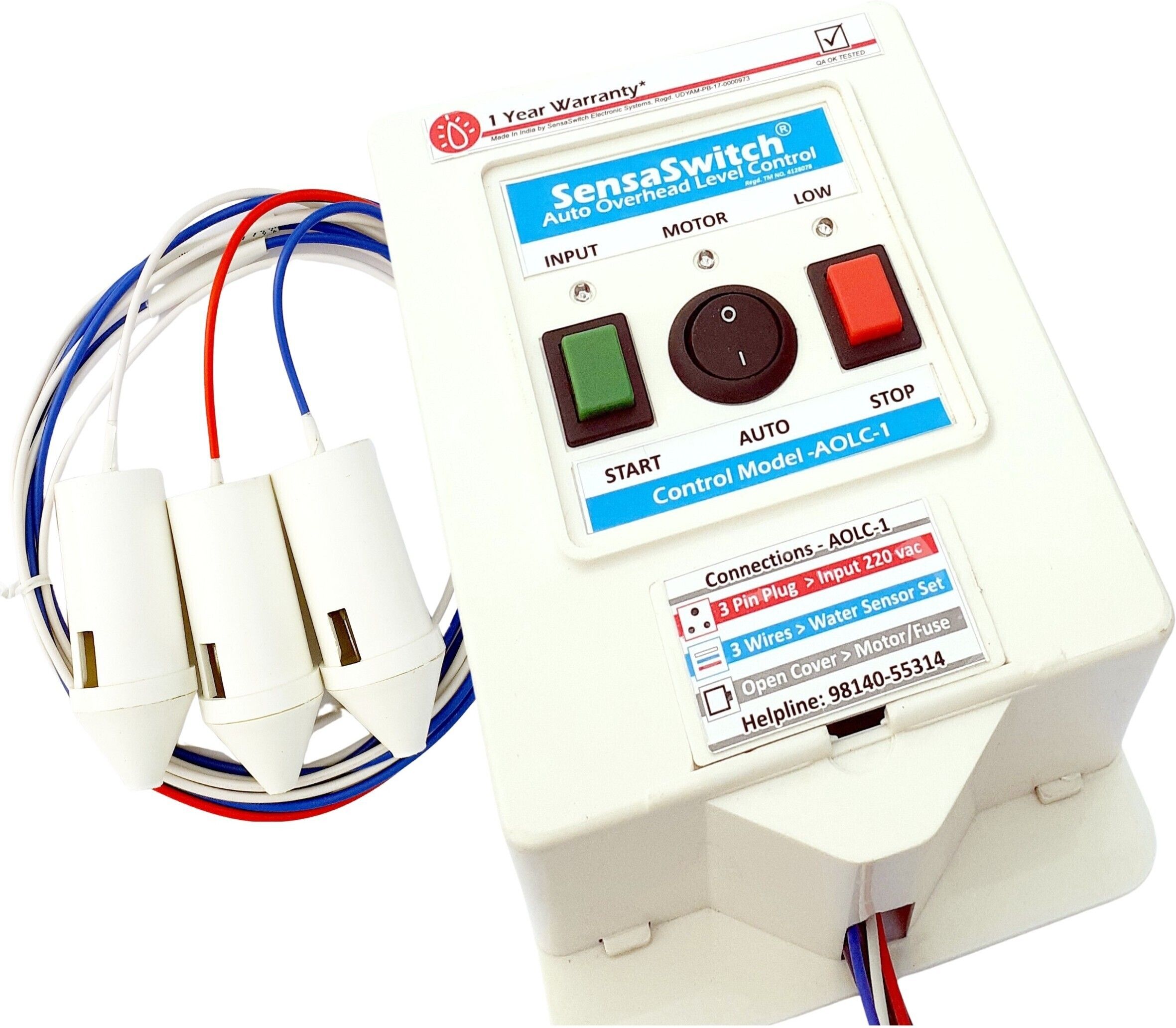 SensaSwitch Auto Overhead Level Control Model - AOLC Wired Sensor Security System-picture-10