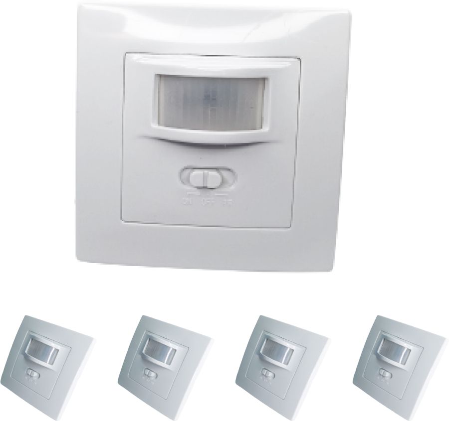 Geld Tech PIR WALL-MOUNTED HIDDEN INFRARED MOTION SENSOR ON\OFF SWITCH | Pack of 5 Wired Sensor Security System-picture-17