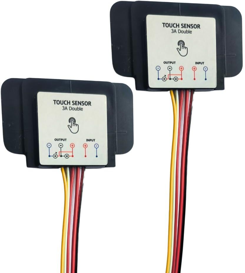 blackt electrotech BT80MR Touch Sensor Switch for Mirror LED Light (3 Amps Two LED with Dimming) Force Sensor-picture-12
