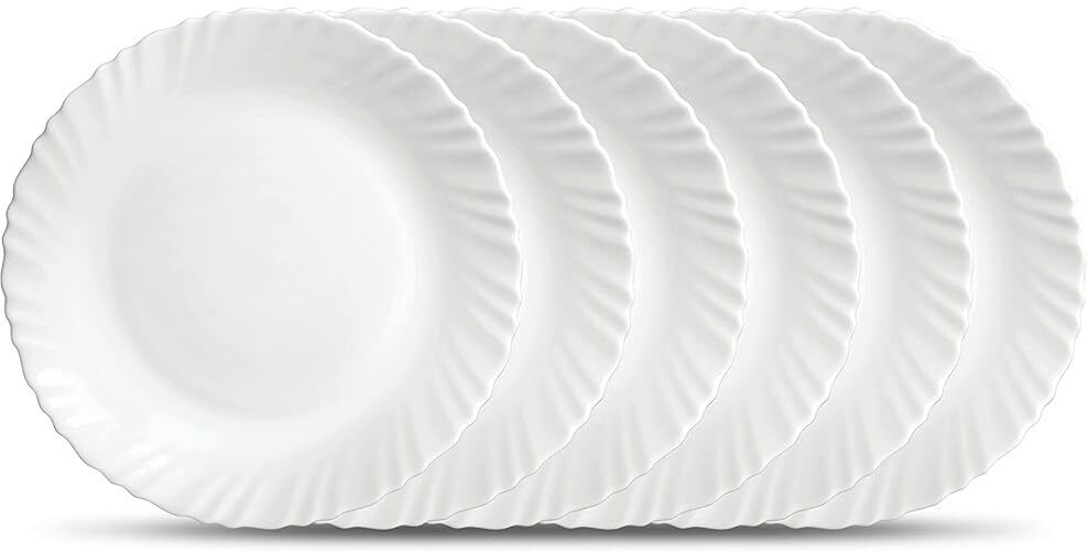 treadcard Opal Glass Quarter Plate Set Dinner Plate-picture-17