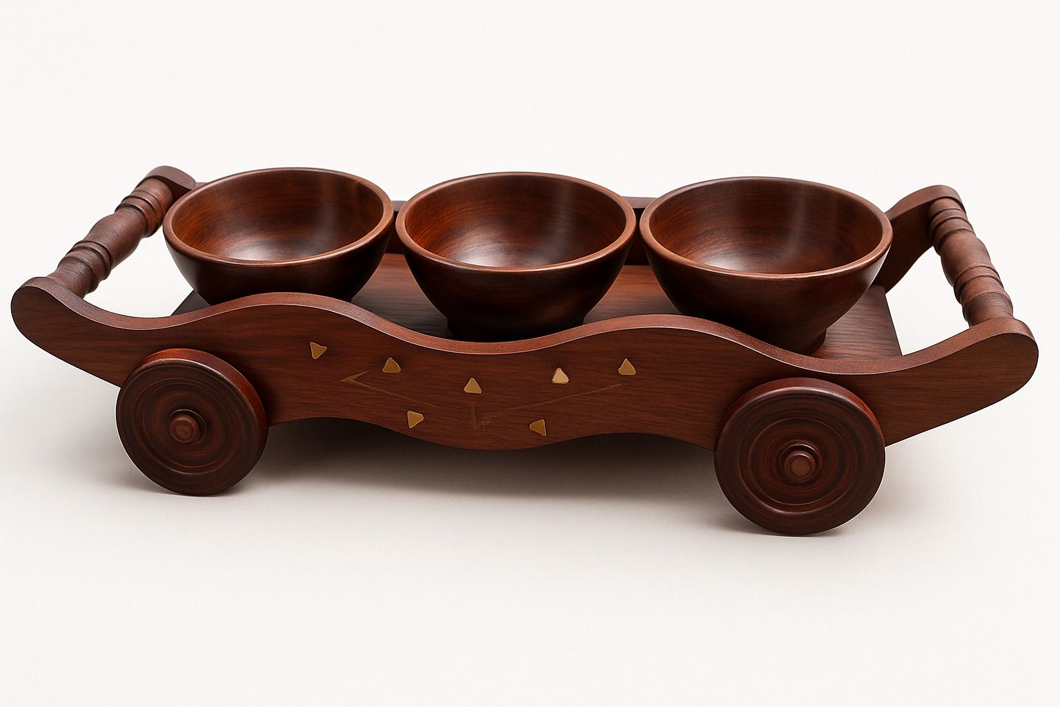 aaranyacrafts Tray, Bowl Serving Set-picture-18