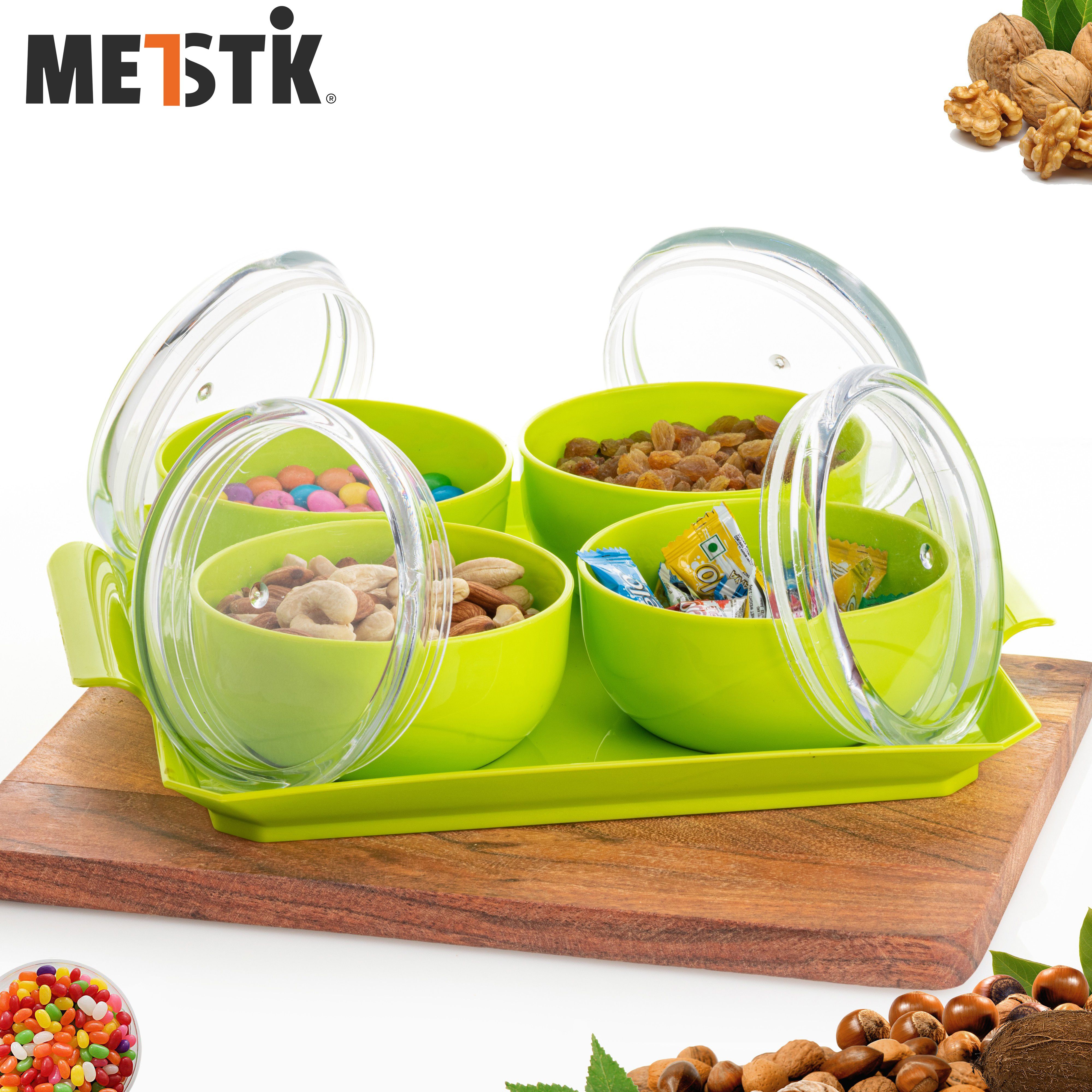 metstik Serving Set | Bowl | Bowl Set | Airtight Container With Tray And Lid Bowl, Container, Tray, Plate Serving Set-picture-13