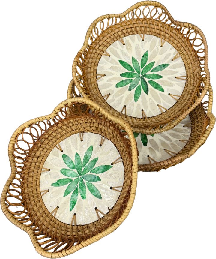dorata decor Coasters, Fries Basket, Tray Serving Set-picture-41