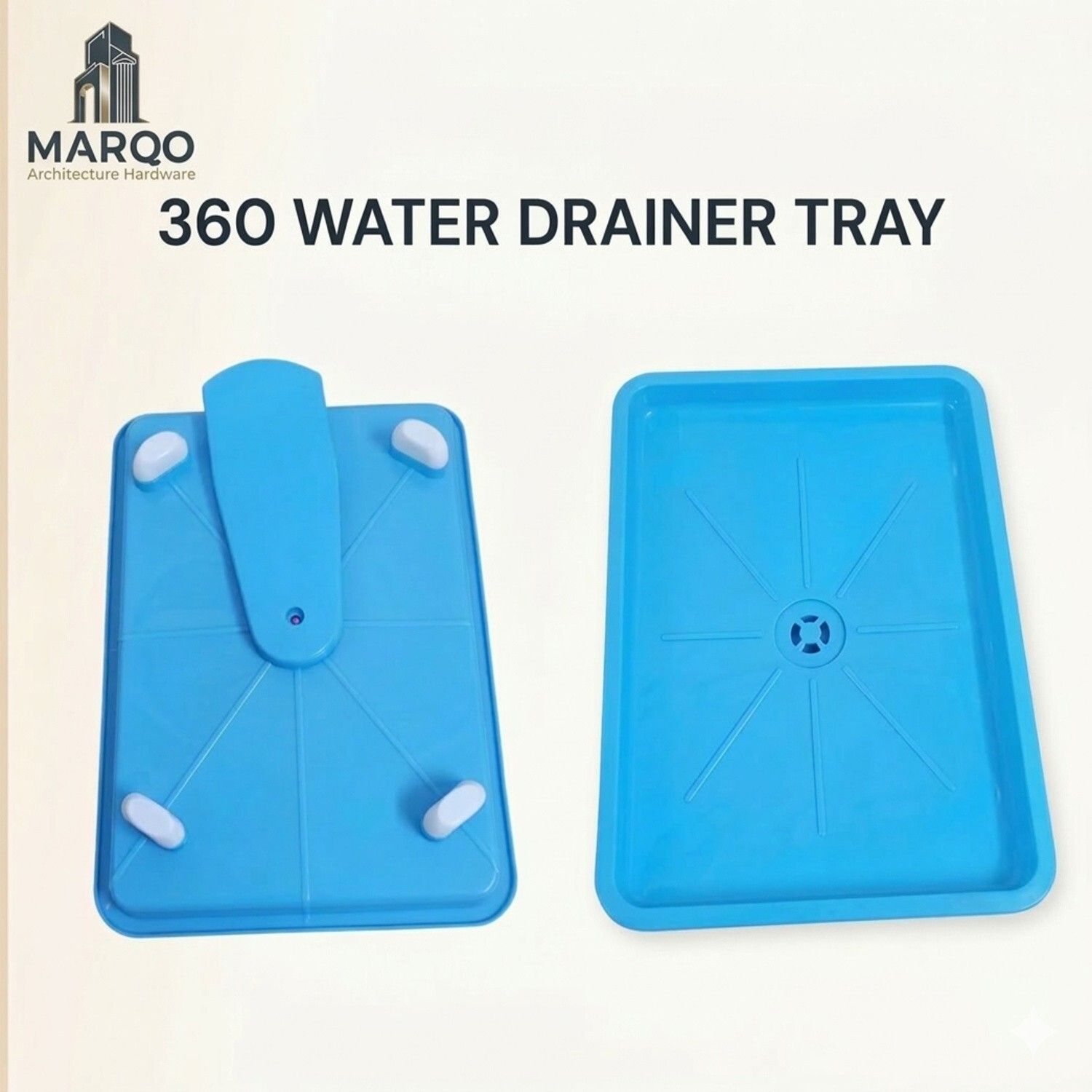 marqo 360° Adjustable Water Drainer Tray for Washing Machine & Fridge | Tray Serving Set-picture-19