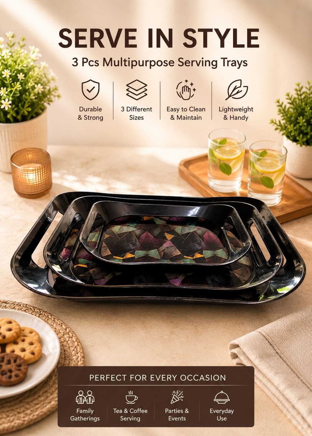 noventa Tray, Glass Serving Set-picture-34