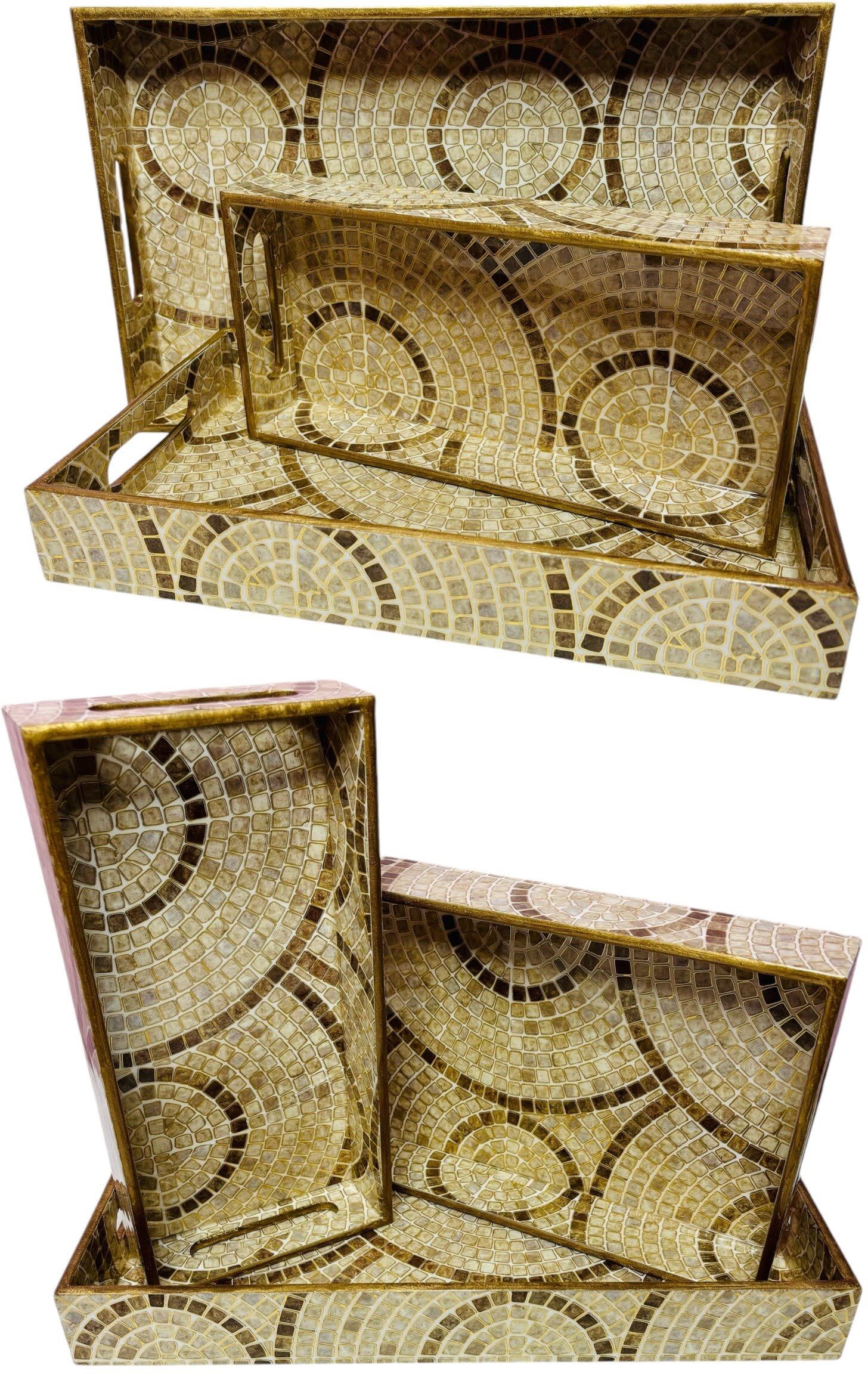 bhartiya vyaparis Tray Serving Set-picture-11