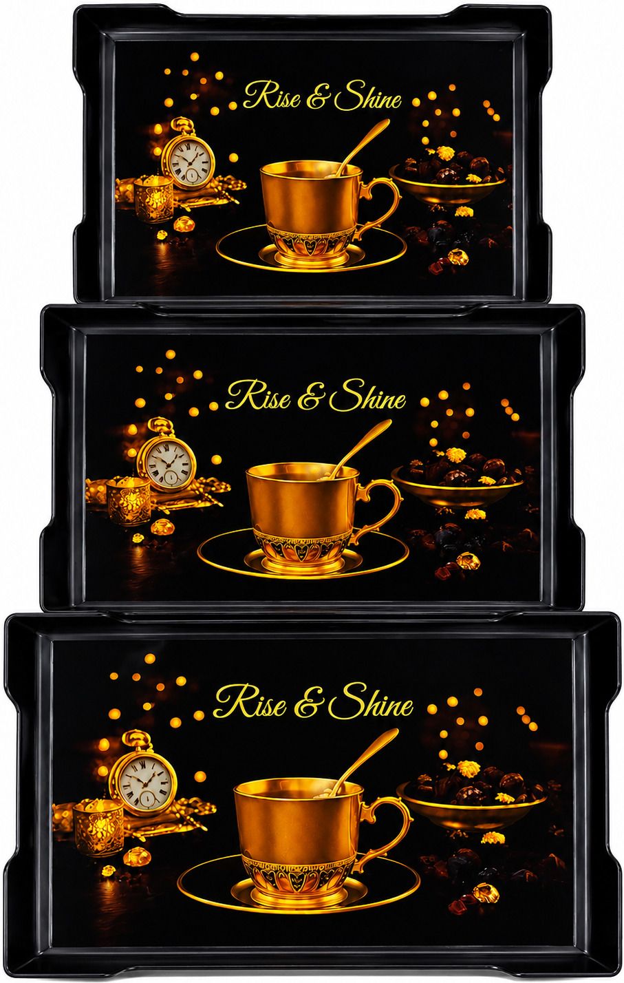 urbanplast Dhurandhar Multipurpose Designer Serving Tray Tray Serving Set-picture-45