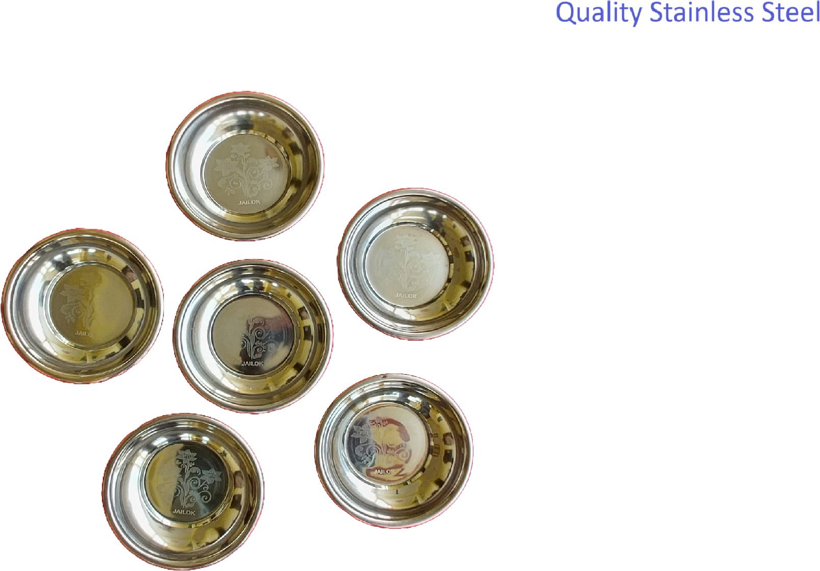 6 Halwa Plate Plate Serving Set-image-18