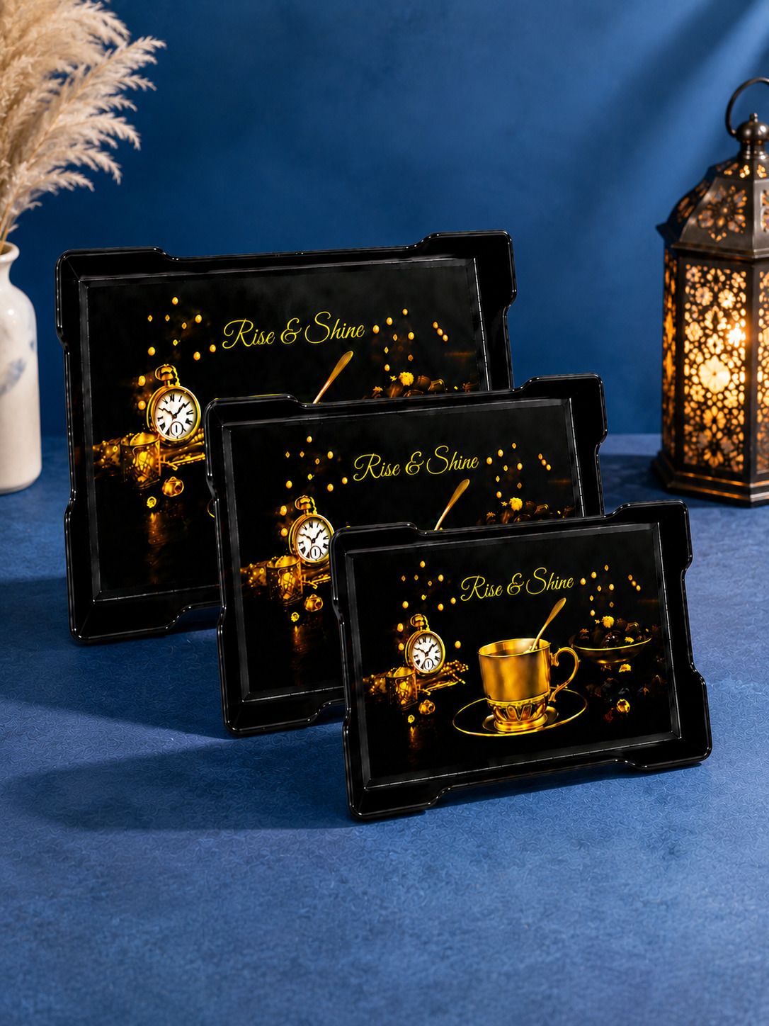 urbanplast Heritage Tea Tray Set Tray Serving Set-picture-14