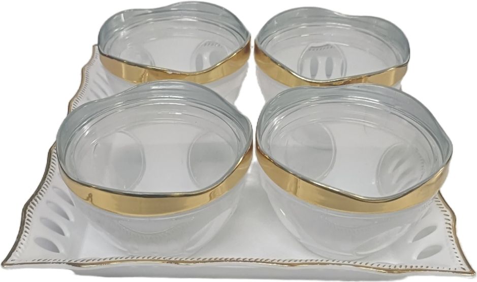 nabhya Multipurpose Airtight Dry Fruit Storage Container With Lid & Serving Tray Container Serving Set-picture-23
