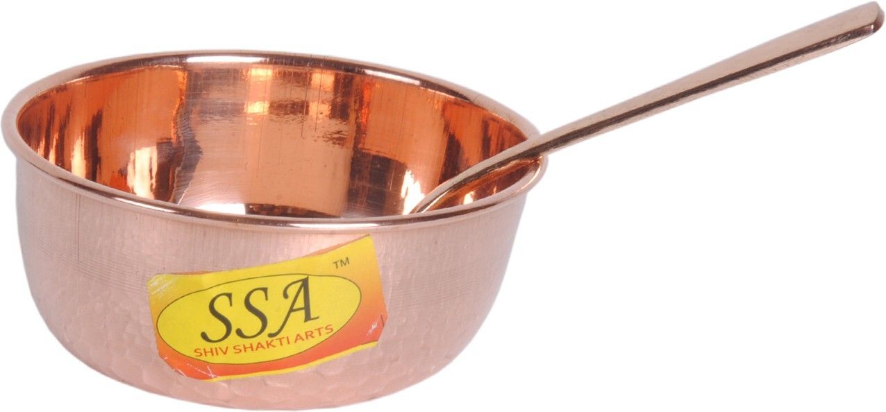 shivshakti arts Bowl With Spoon Homeware each::Set Of 1 Bowl Spoon Serving Set-picture-22