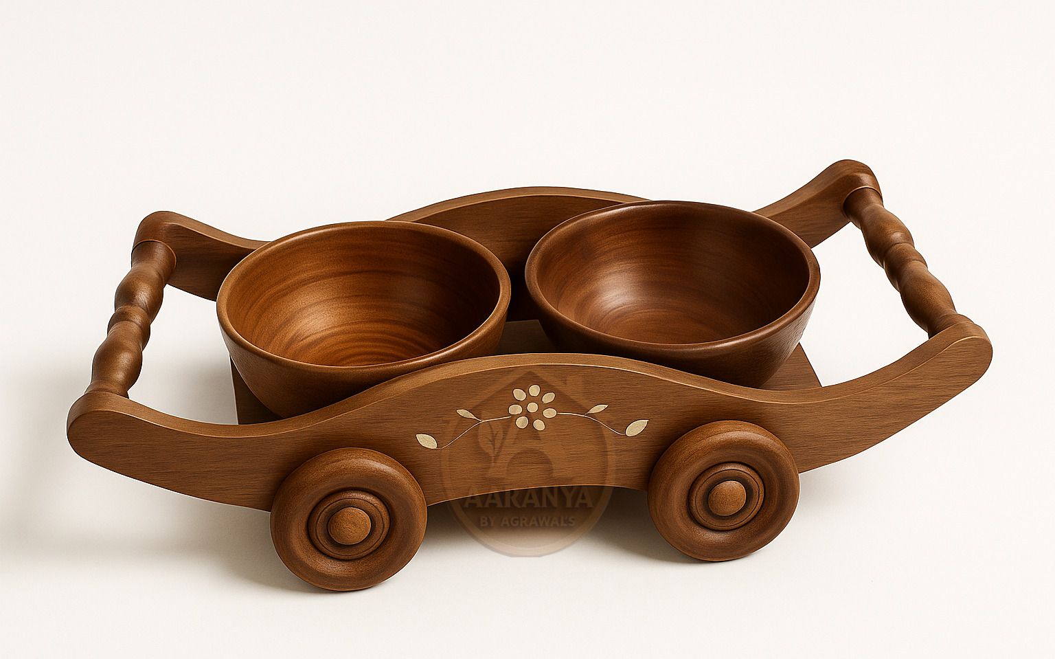 aaranyacrafts Tray, Bowl Serving Set-picture-14