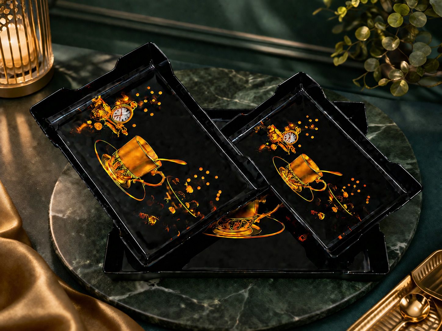 Smart Kitchen Tray Combo Tray Serving Set-image-21