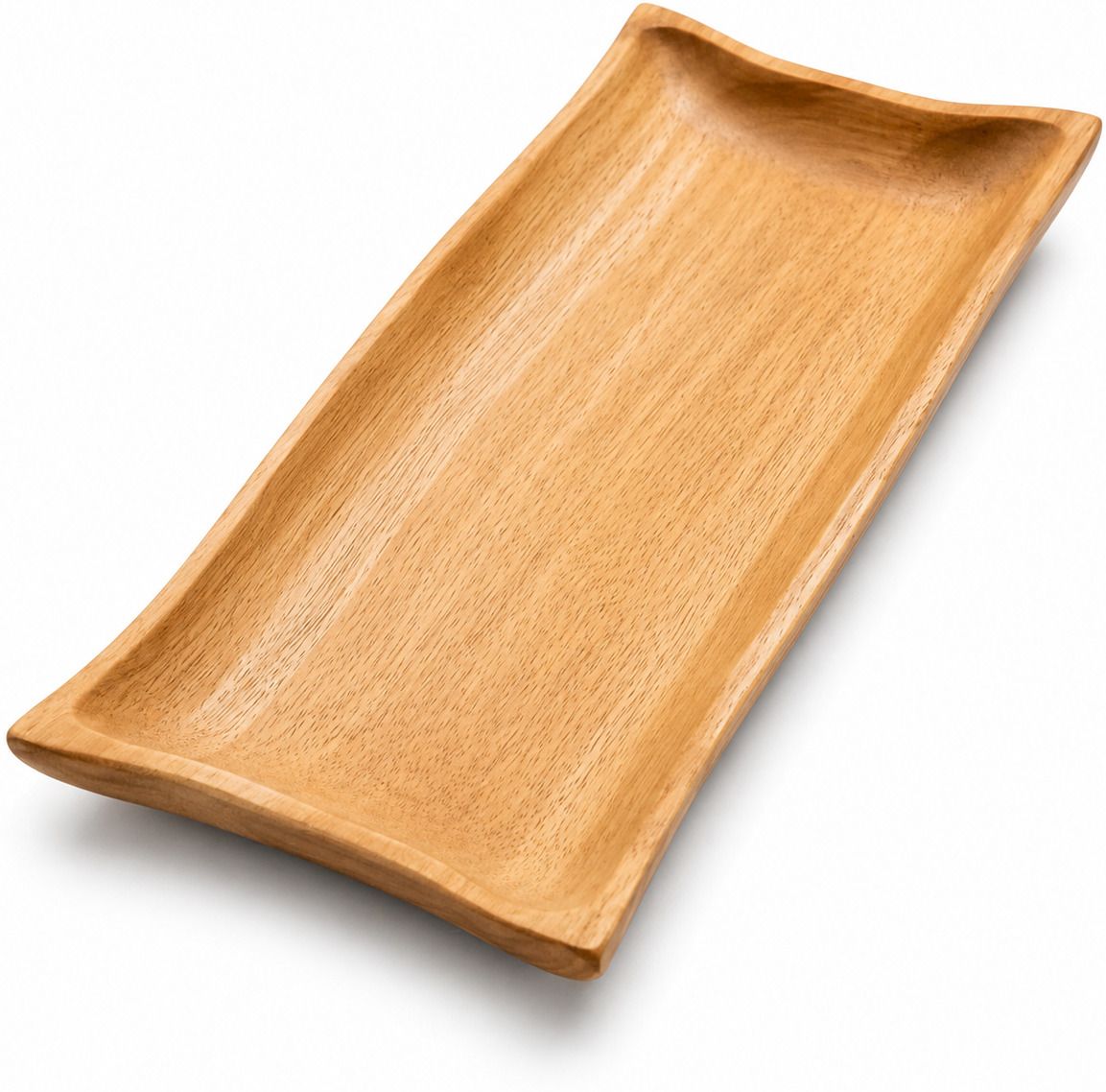 Wooden Rectangle Serving Tray Tray Serving Set-image-5