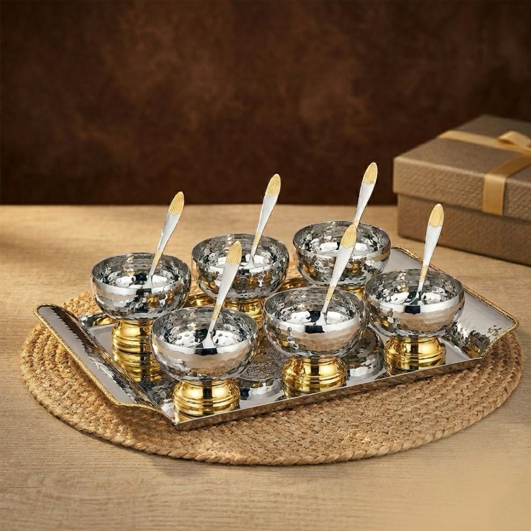 kansawala EXPO_IC_SET Tray, Spoon, Bowl Serving Set-picture-0