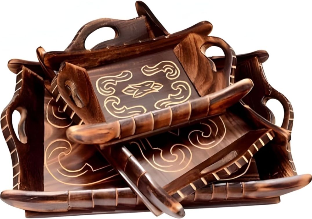 taargo crafts MNGOTRY0320 Tray Serving Set-picture-17