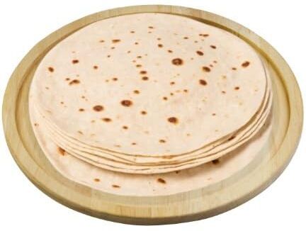 orename Premium Wood Chapati Serving Set Breathable Round Platter Tray Serving Set-picture-8