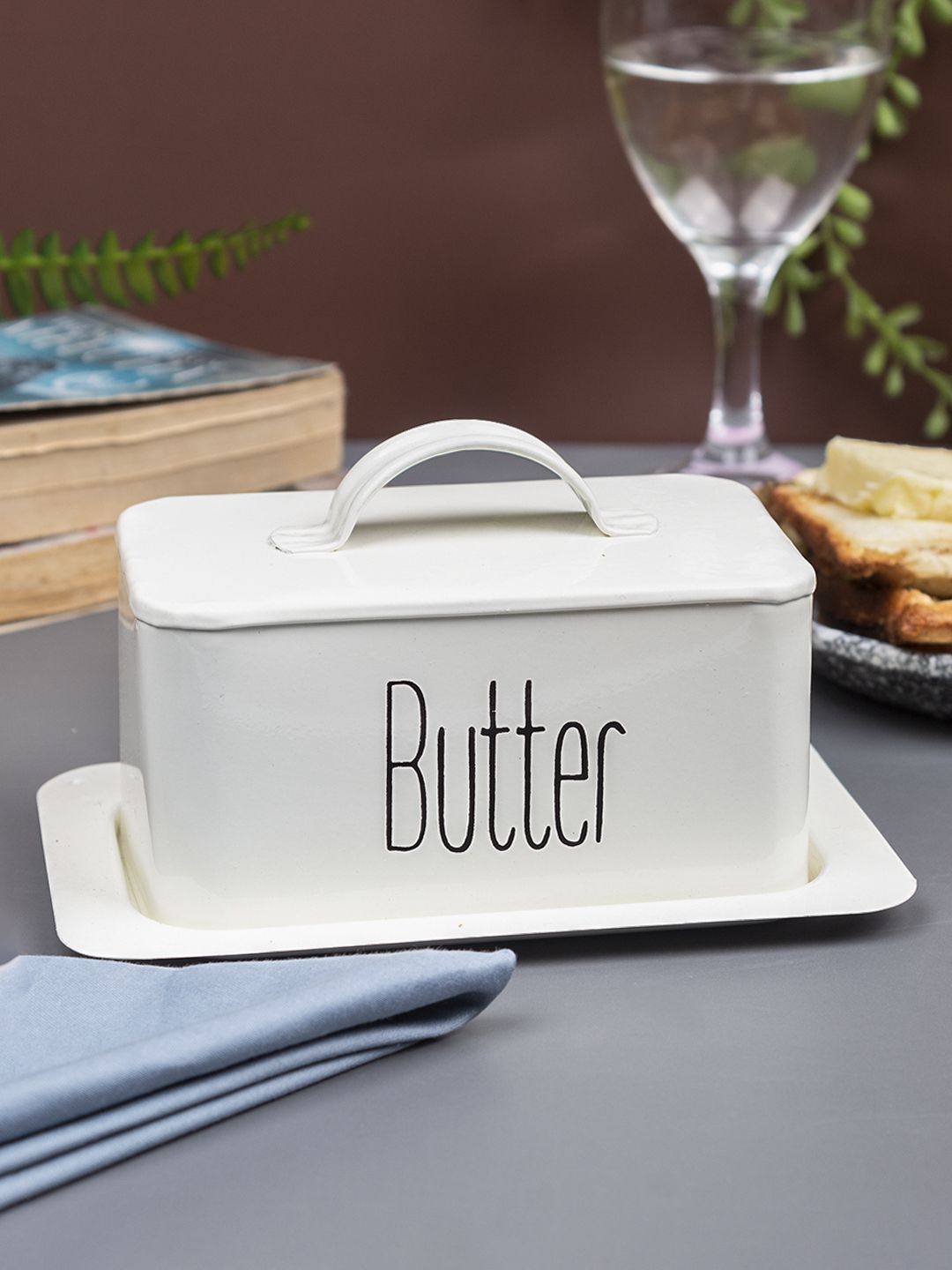 market 99 Butter Dish Box with Lid Dish Serving Set-picture-23