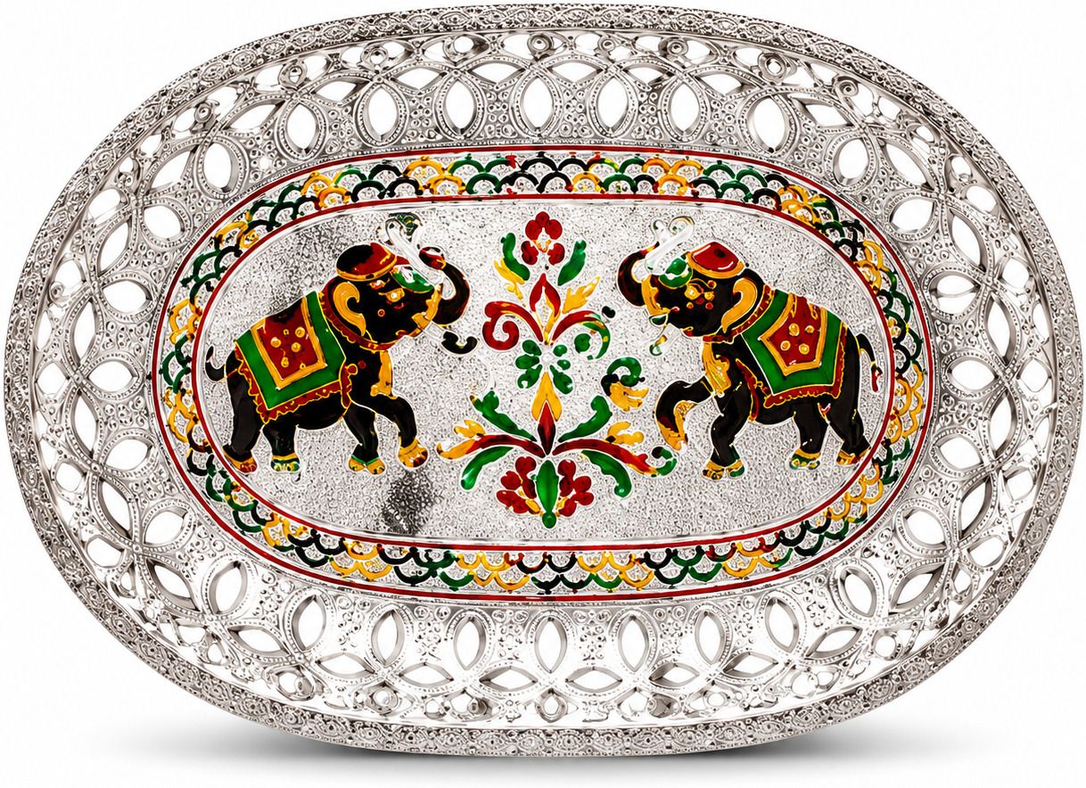 Decorative Serving Tray Set Tray Serving Set-image-9
