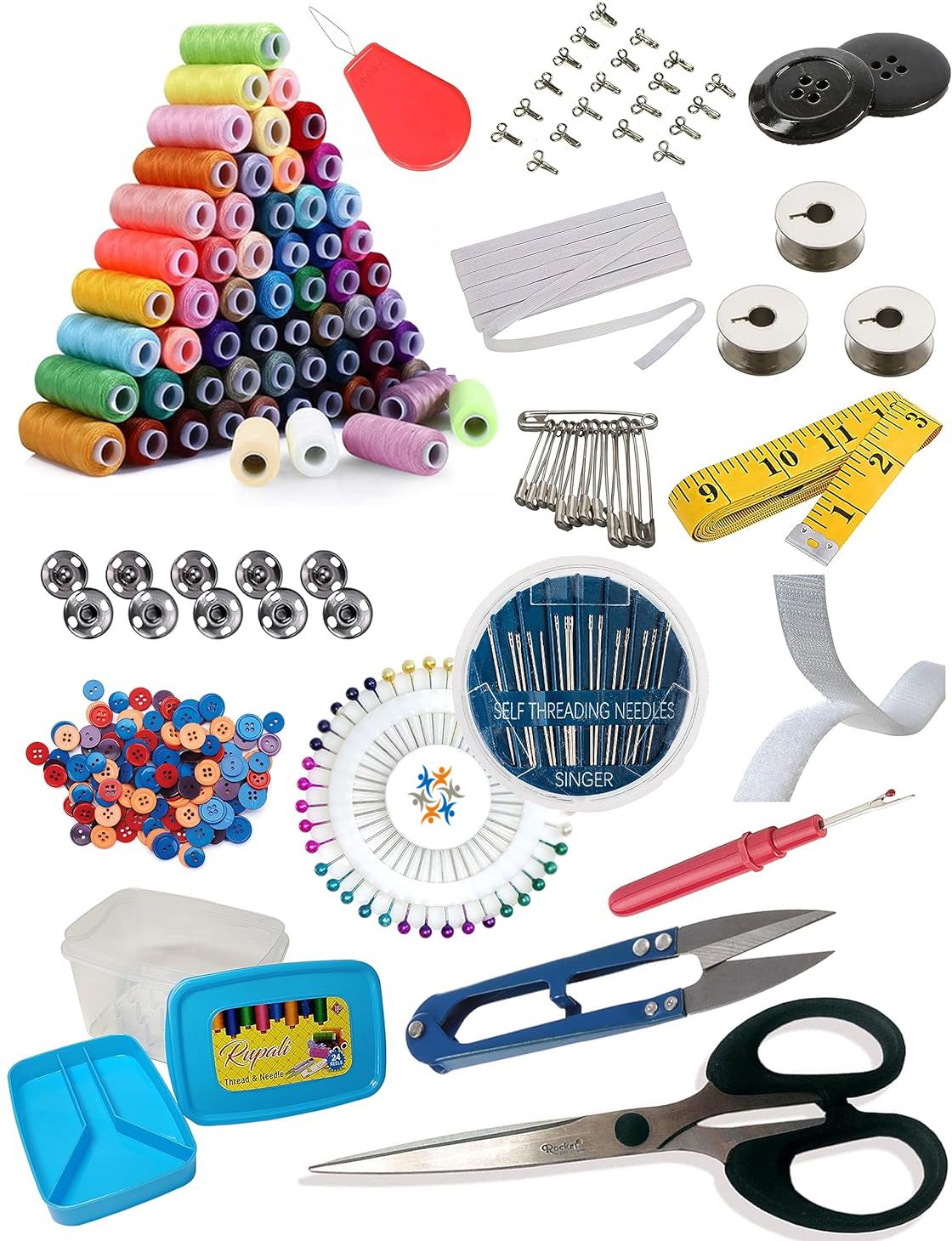 computronics Multipurpose sewing kit & tailoring all accessories Sewing Kit-picture-12