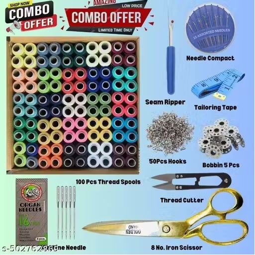 bks Thread 100pcs combo9 Sewing Kit-picture-12