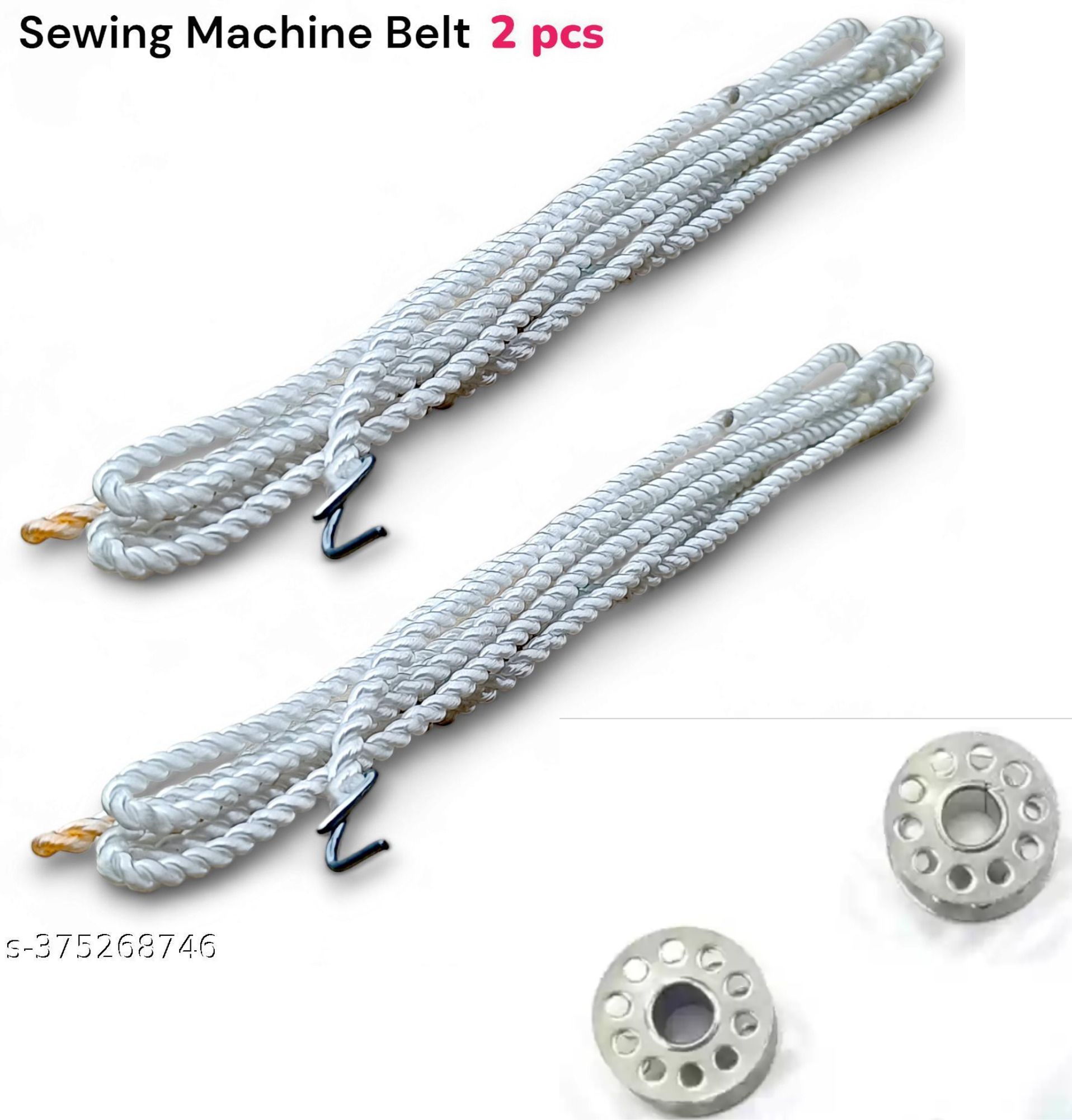 nz fashion 2 pcs combo Sewing Machine Nylon Belt ( sewing machine stand parts ) Nylon, Rubber Round Sewing Belt-picture-10