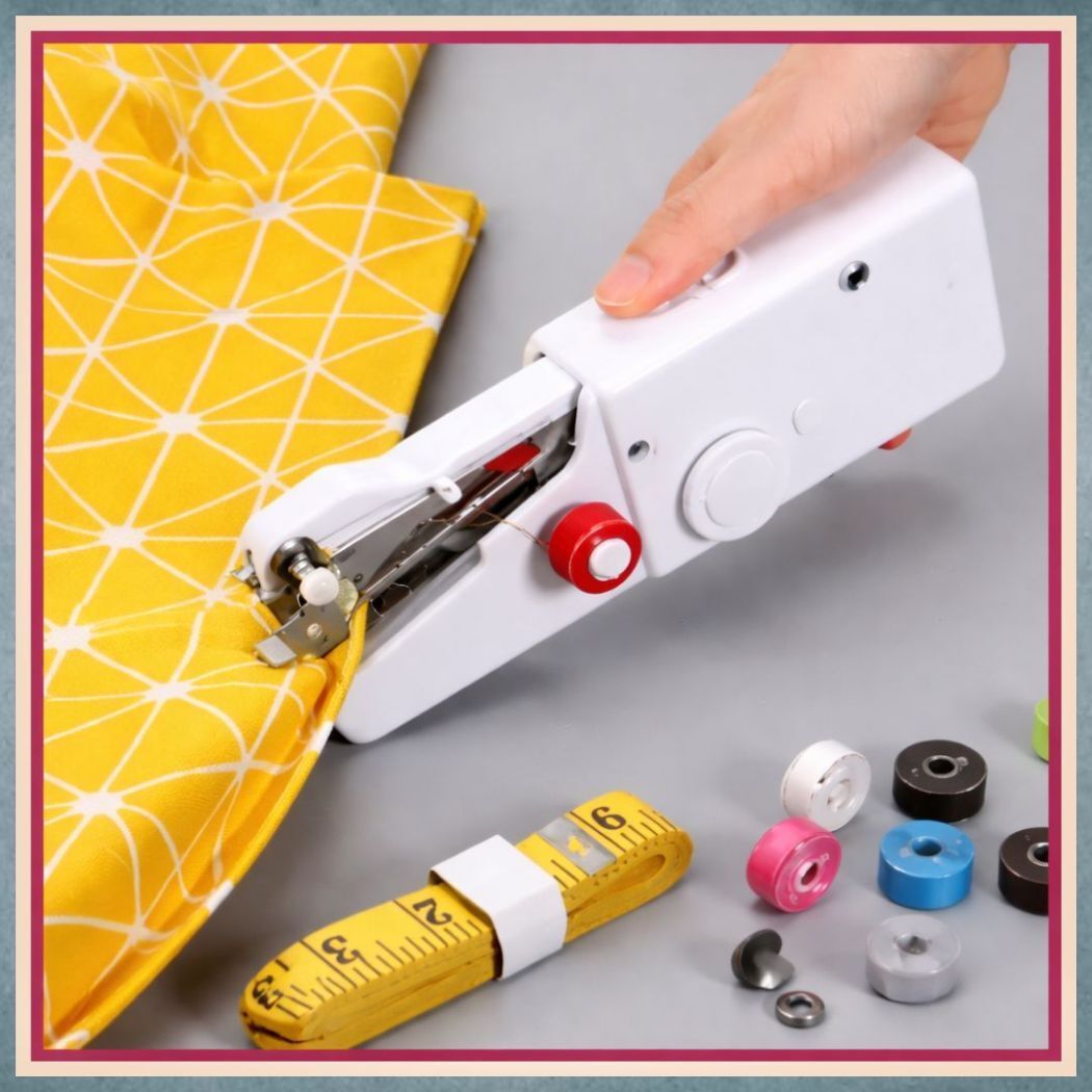 Hand Operated Sewing Machine for Home, Lightweight Portable Hand Stitch Machine Electric Sewing Machine-image-23