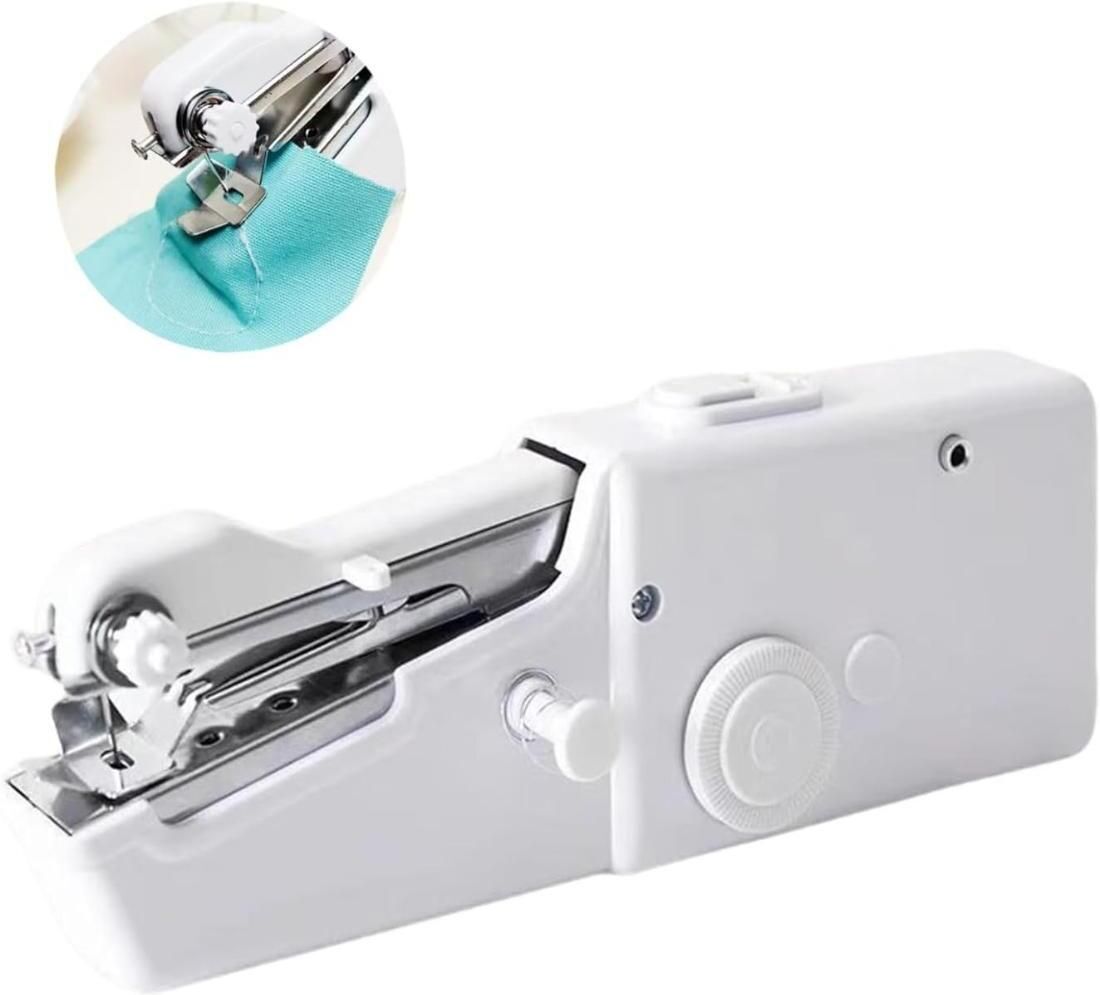 radhe Handy Stitch Mini Hand Sewing Machine (NG37) Quick Repairs & Emergency Stitching Electric Sewing Machine-picture-22