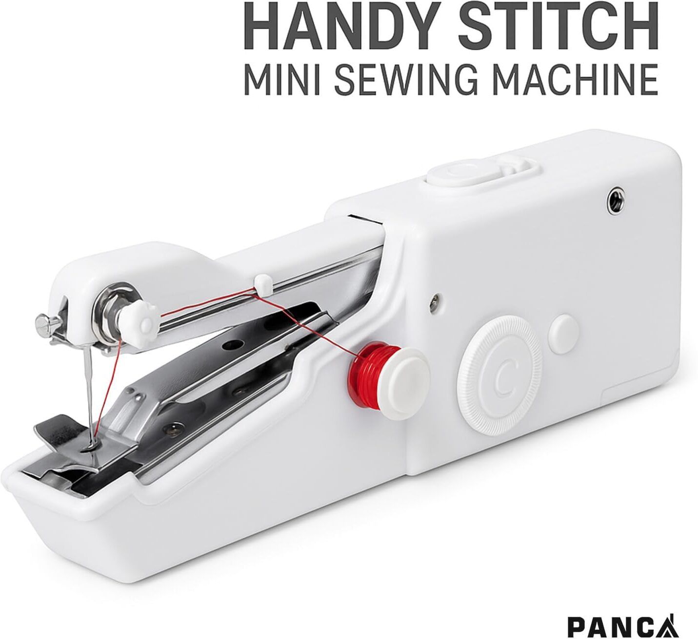 Stitching Machine for Home Tailoring - Portable Tailor Machine Electric Sewing Machine 1 built-in stitches 150 SPM White and-image-41