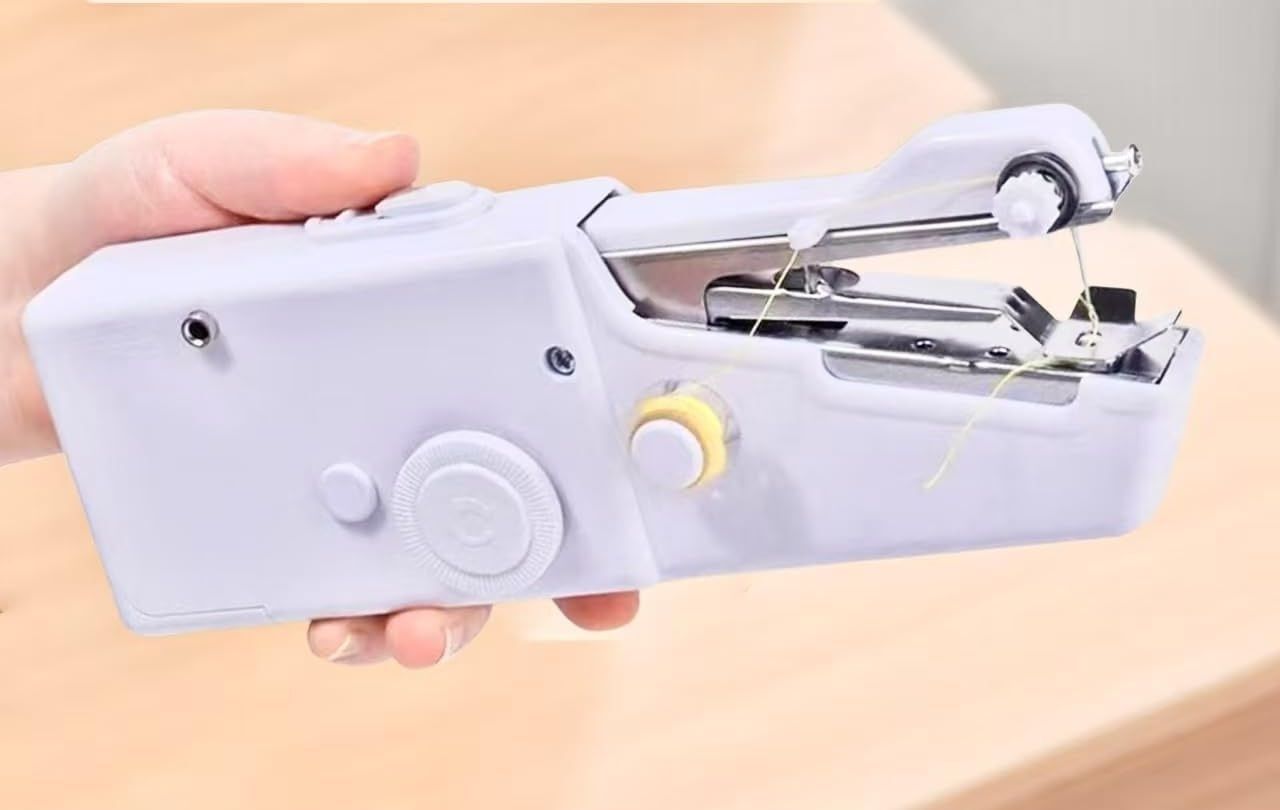 radhe Handy Stitch Mini Hand Sewing Machine | SL11 Quick Repairs & Emergency Stitching Electric Sewing Machine-picture-14