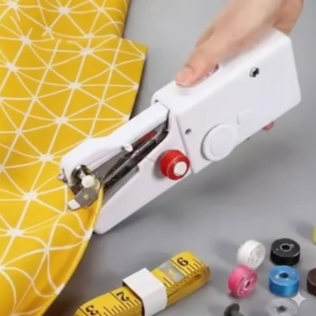 radhe Handy Stitch Mini Hand Sewing Machine |Quick Repairs & Emergency Stitching -NG10 Electric Sewing Machine-picture-48