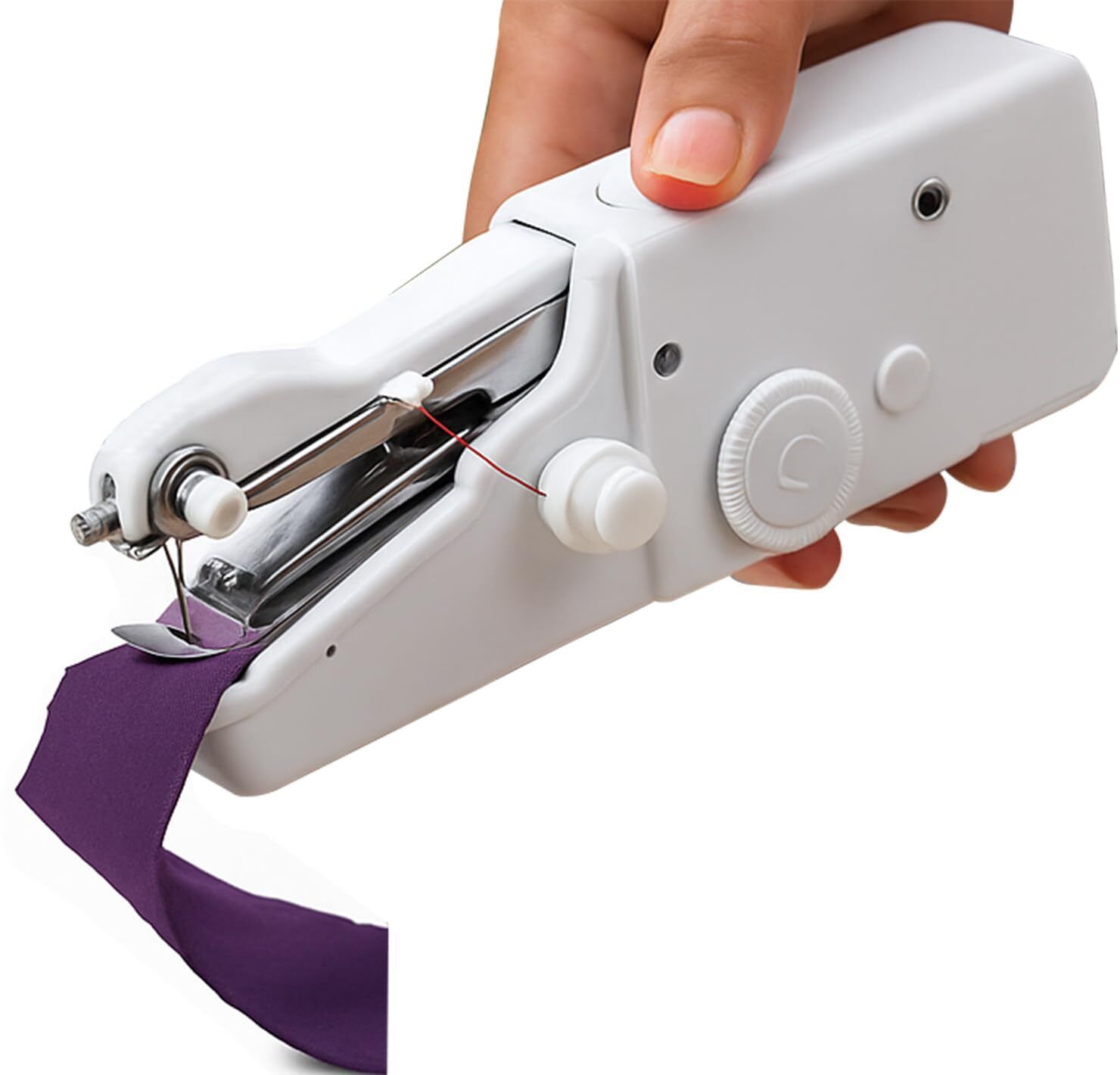 digsmorden Handy Stitch Mini Hand Sewing Machine | Stapler-Style Portable Silai Machine Electric Sewing Machine-picture-15