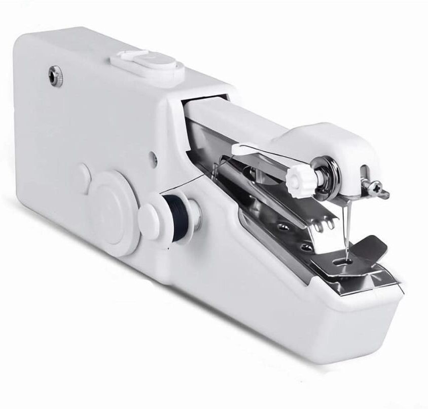 Handy Stitch Mini Hand Sewing Machine (CR29) Quick Repairs & Emergency Stitching Electric Sewing Machine 1 built-in stitches 100 SPM White-image-47