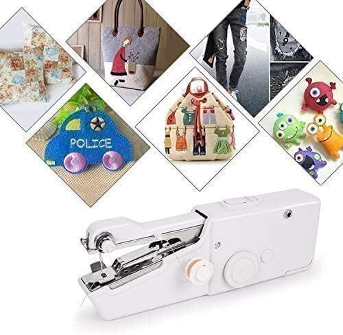 radhe Emergency Stitching Handheld Sewing Machine For Emergency Stitching Electric Sewing Machine 1 built-in stitches 150 SPM White-picture-8