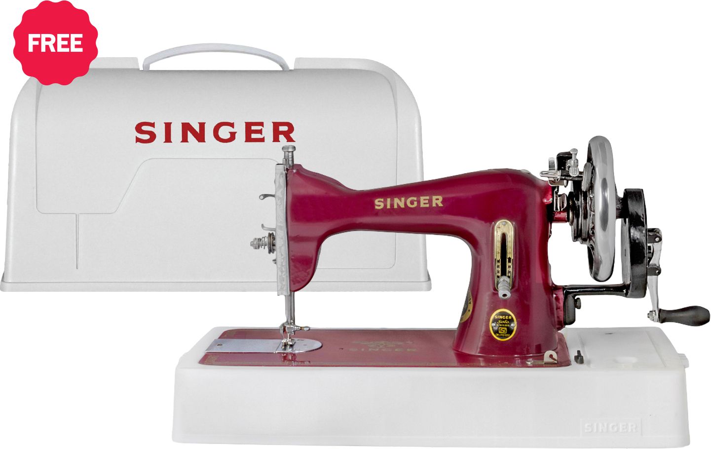 singer Solo Red Unit Pack Manual Sewing Machine 1 built-in stitches 850 SPM 2 Warranty Red-picture-15