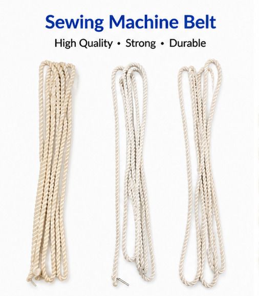 viraso Sewing Machine Belt | Set of 3 | High quality Belt for smooth work Manual Sewing Machine-picture-18