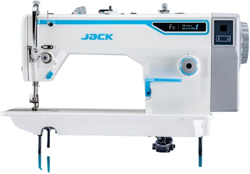 F6 lockstitch sewing machine Electric Sewing Machine 1 built-in stitches 5000 SPM Blue-image-3