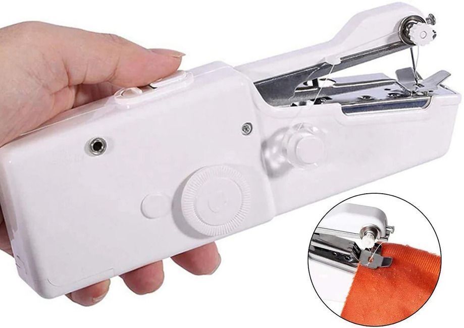 crayova Handy Stitch Mini Hand Sewing Machine | SL10 Quick Repairs & Emergency Stitching Electric Sewing Machine 1 built-in stitches 100 SPM White-picture-16