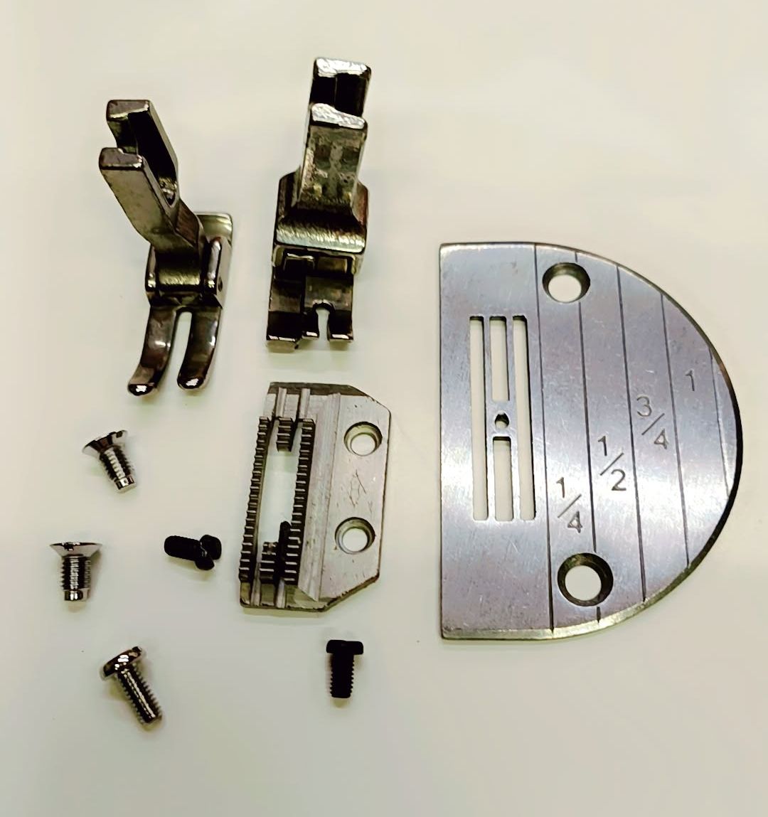 Needle Plate Feed dog P351 1Pic CR1/8 1Pic Pack of 9 Electric Sewing Machine 1 built-in stitches 240 SPM 1 Warranty Silver-image-36
