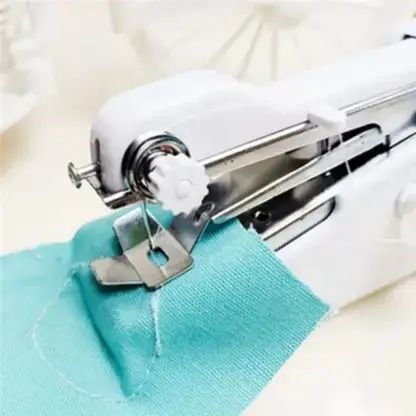 veenaaz Hand Mini Sewing Machine for Home Tailoring, Quick Repairs & Emergency Stitching Stapler Sewing Machine-picture-27