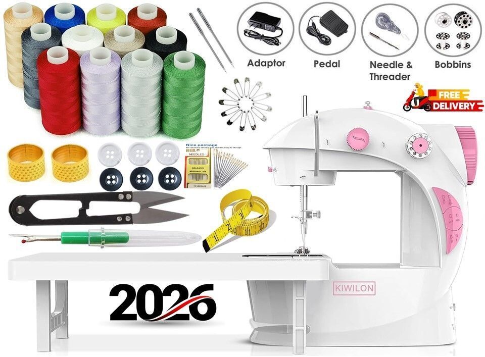 portable mini sewing machine small stitching machine handy sewing machine travel Electric Sewing Machine-image-22