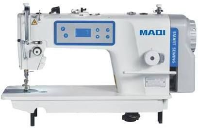 Q1 Pro High Speed Sewing Machine Electric Sewing Machine 1 built-in stitches 5000 SPM White, Blue-image-11