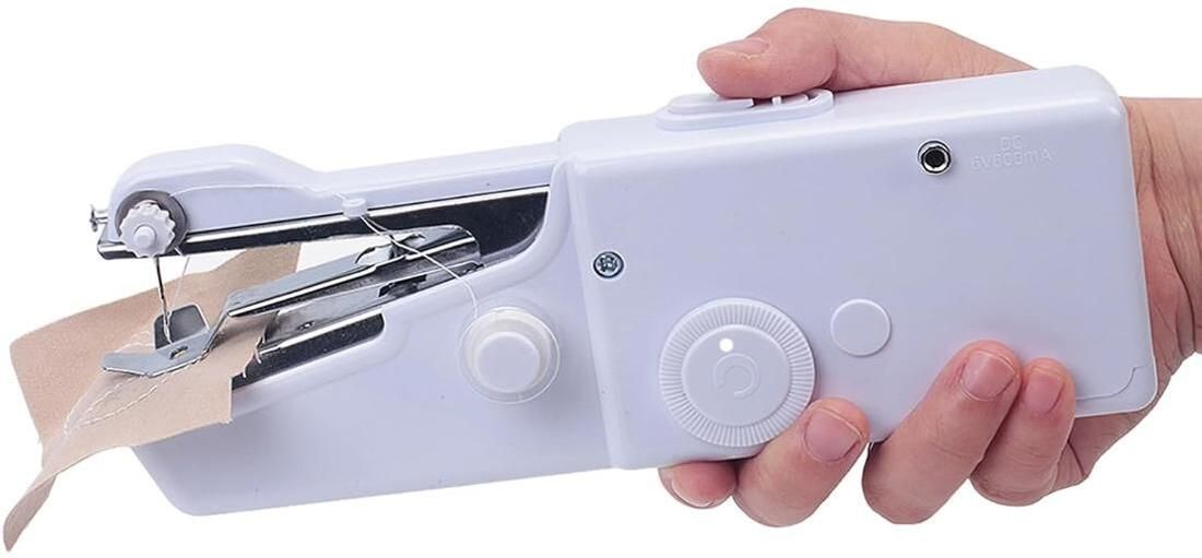 radhe Handy Stitch Mini Hand Sewing Machine (NG26) Quick Repairs & Emergency Stitching Electric Sewing Machine-picture-23