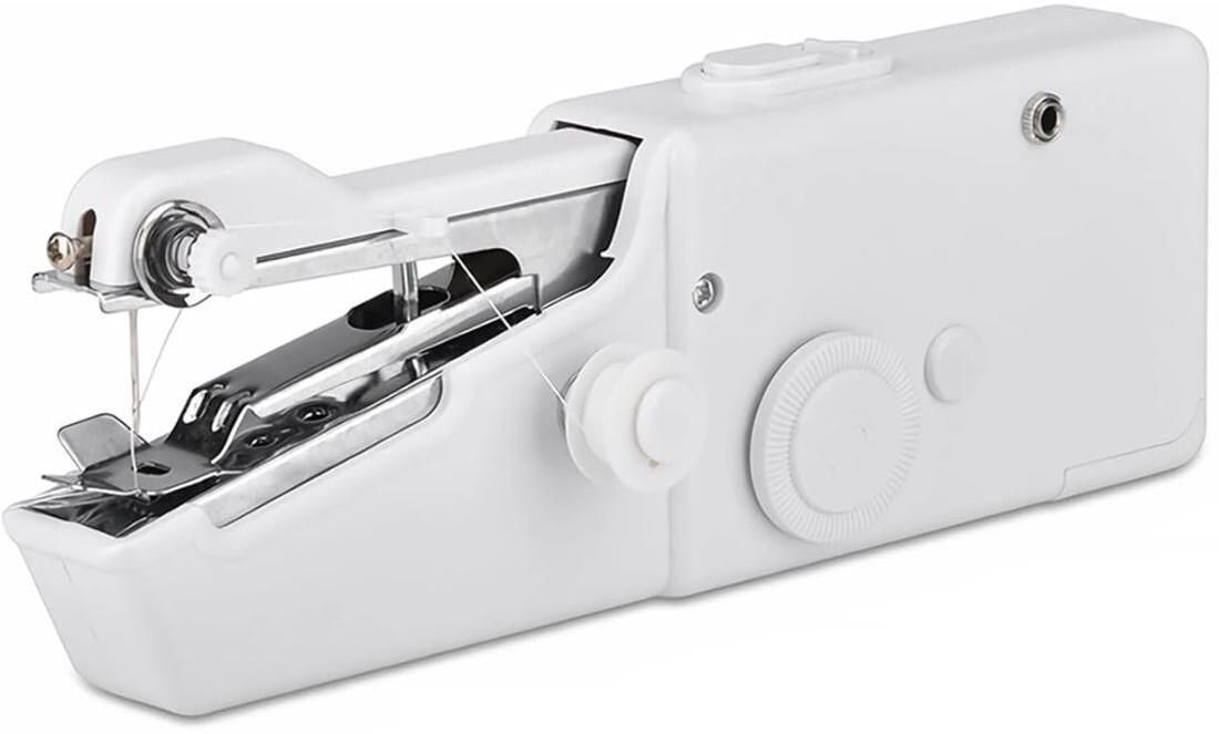 radhe Handy Stitch Mini Hand Sewing Machine (NG39) Quick Repairs & Emergency Stitching Electric Sewing Machine-picture-19