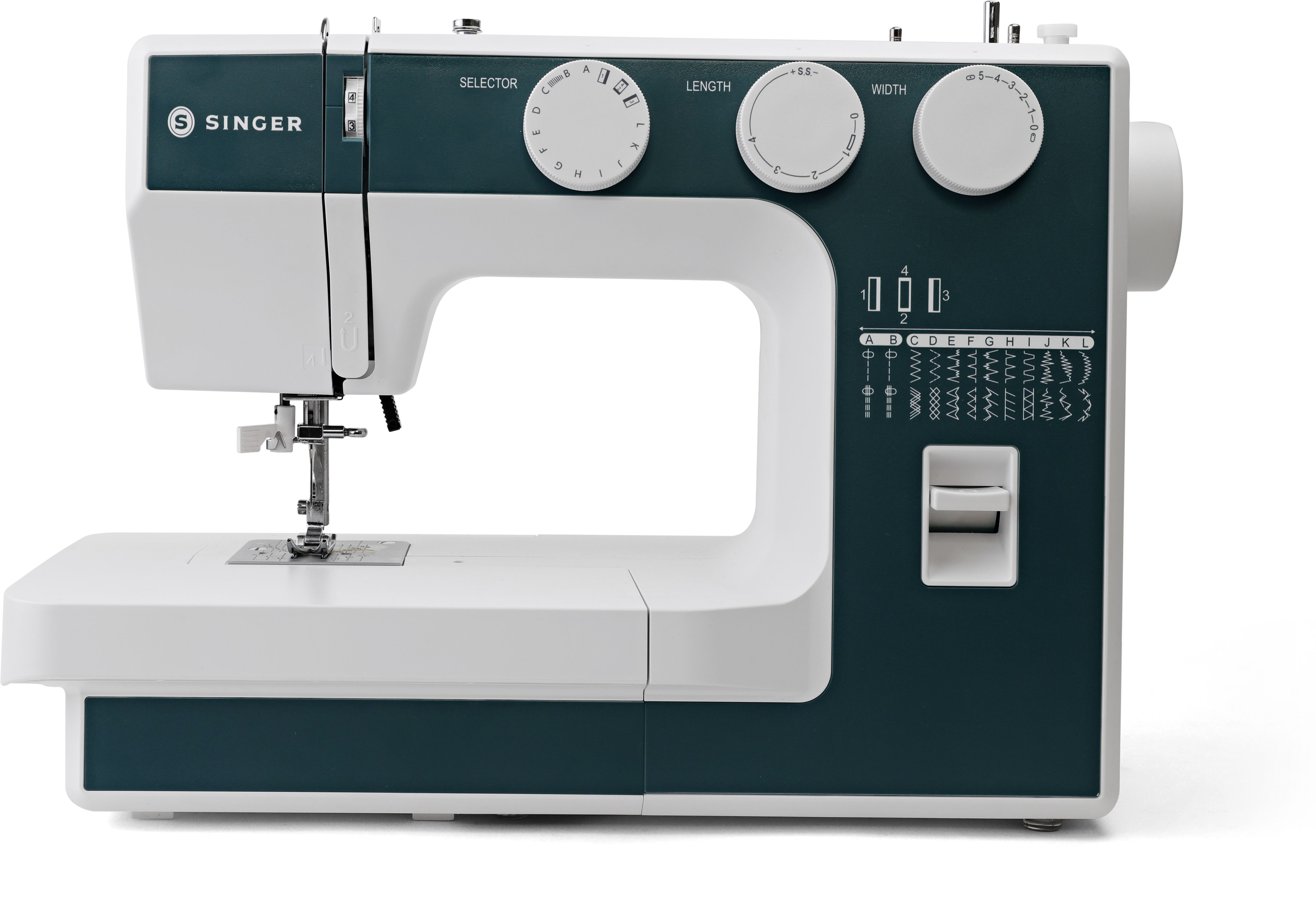 singer 3323 Electric Sewing Machine 23 built-in stitches 800 SPM 2 Warranty White-picture-23