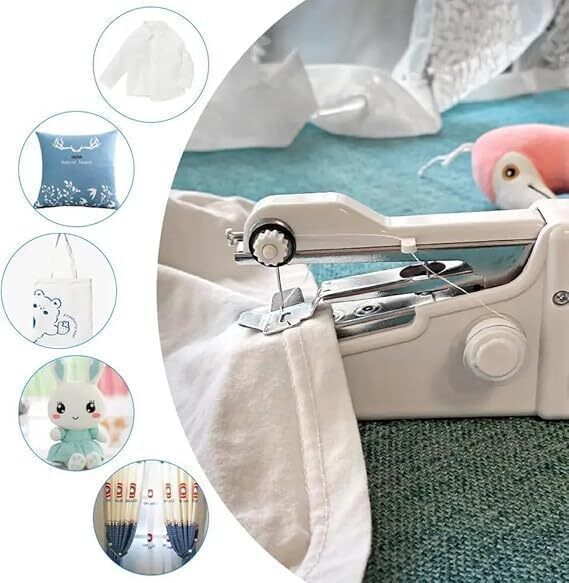 bbd kitchen shop Sewing Machine Electric Sewing Machine 105 built-in stitches 105 SPM White-picture-4